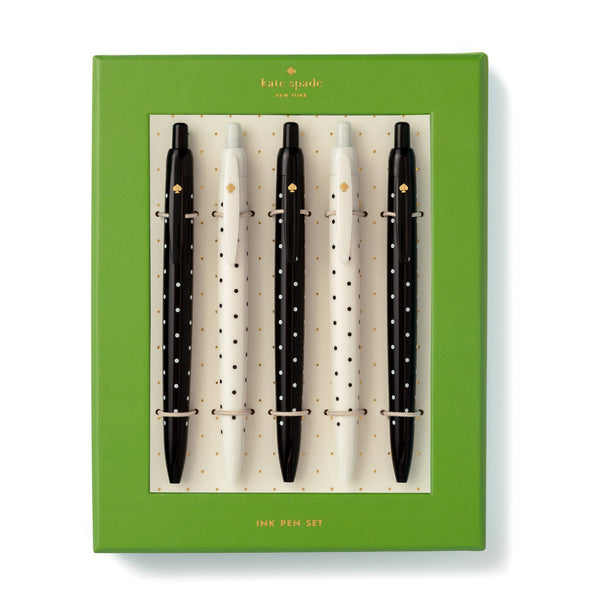 Kate Spade Fine Tip Pen Set, Colorblock by Lifeguard Press Inc.