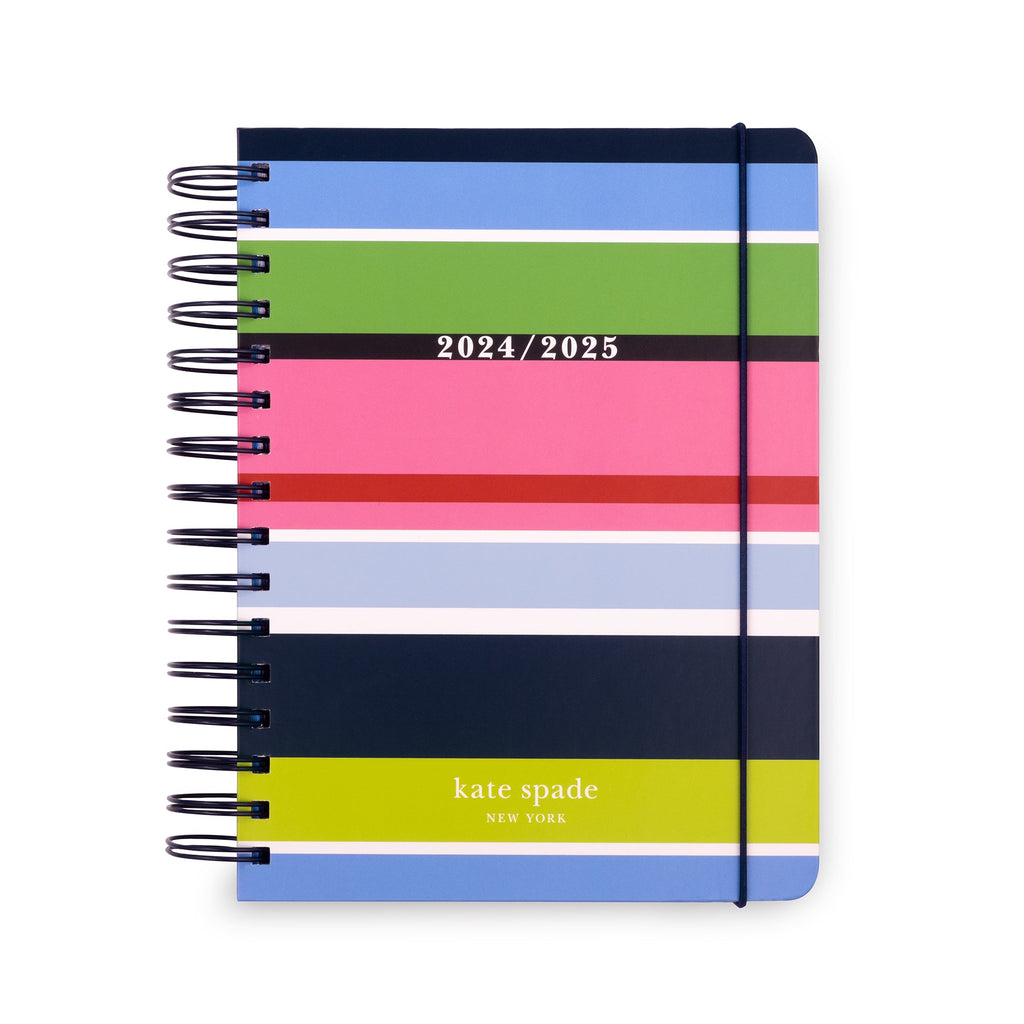 17 Month Large Planner, Sunny Day Stripe