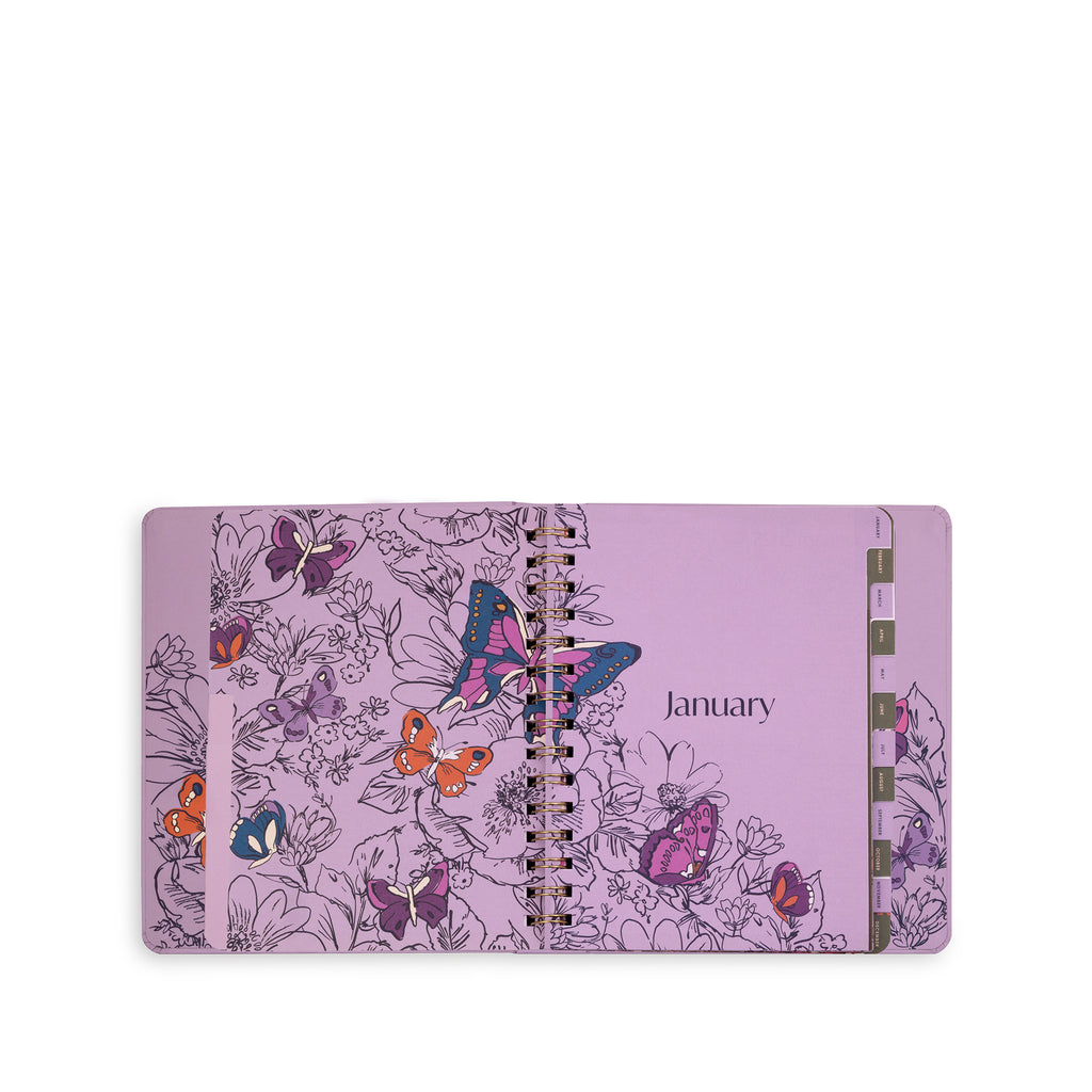 12 Month Large Planner, Wing In Flight