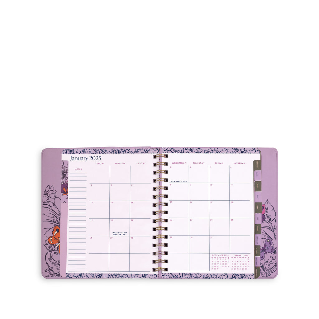 12 Month Large Planner, Wing In Flight