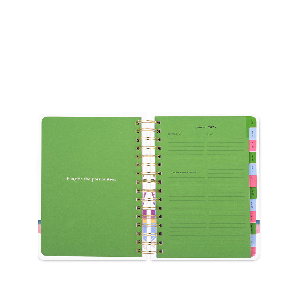 12 Month Large Planner, Bookshelf