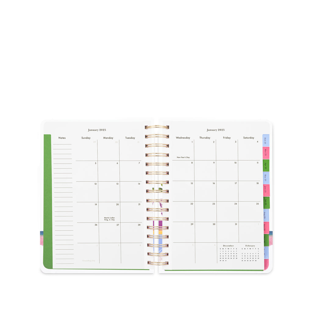 12 Month Large Planner, Bookshelf