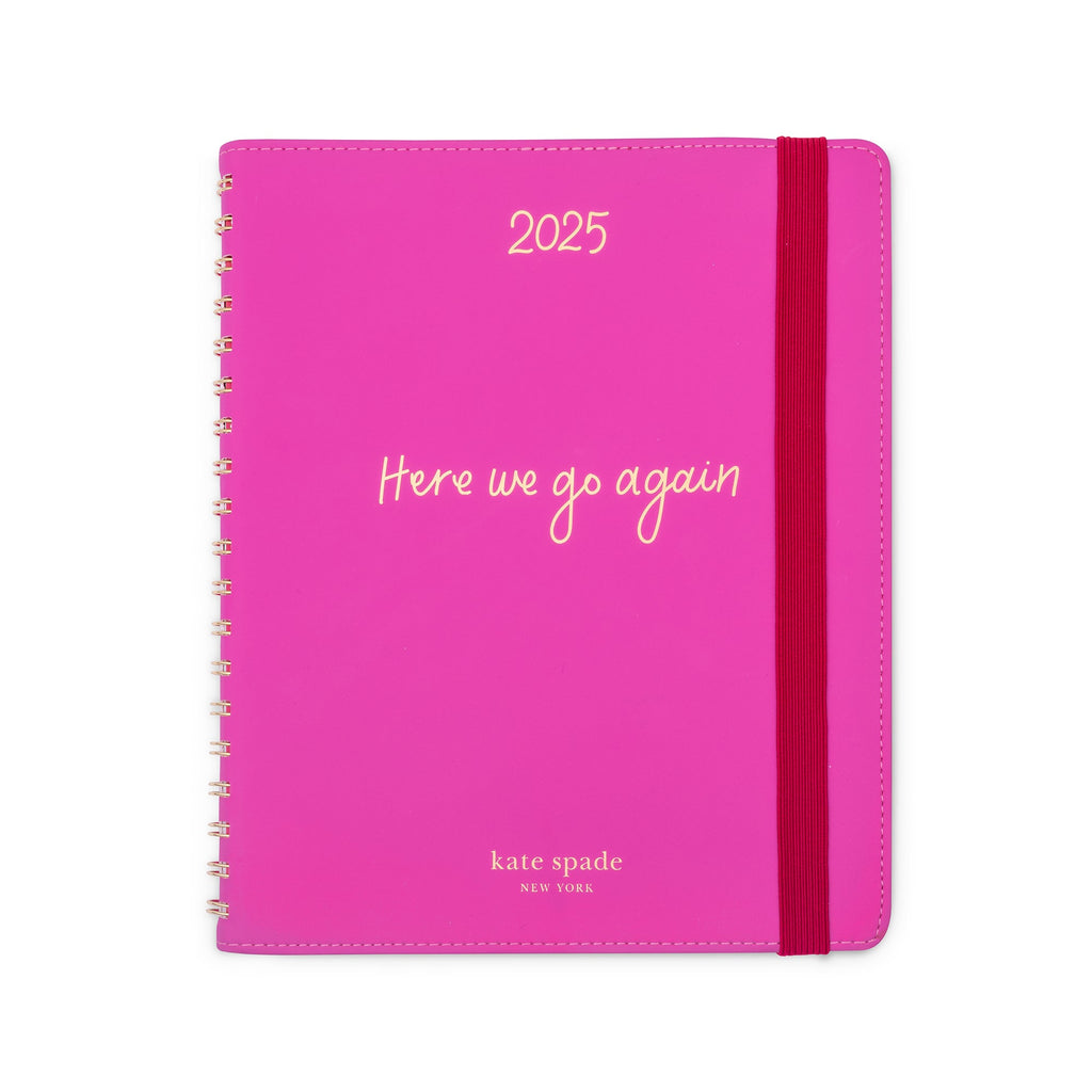 12 Month Planner (PU Cover), Here We Go Again