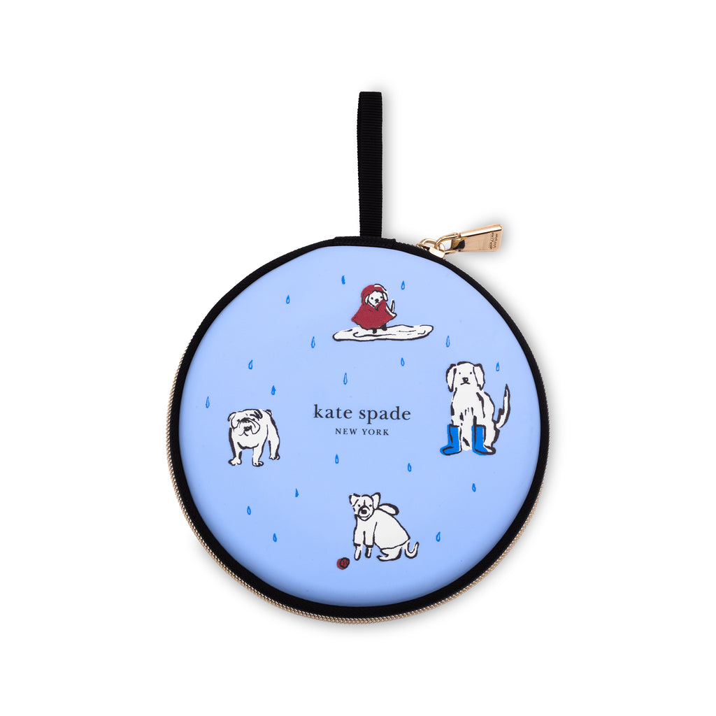 Portable Dog Bowl, Raining Cats and Dogs