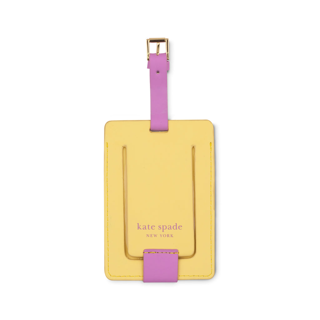 Just Mine Initial Luggage Tag, D