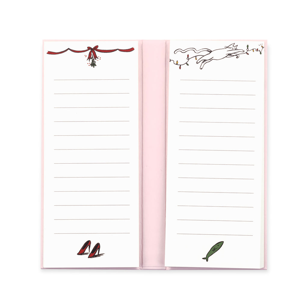 List Pad Folio, Holiday Party