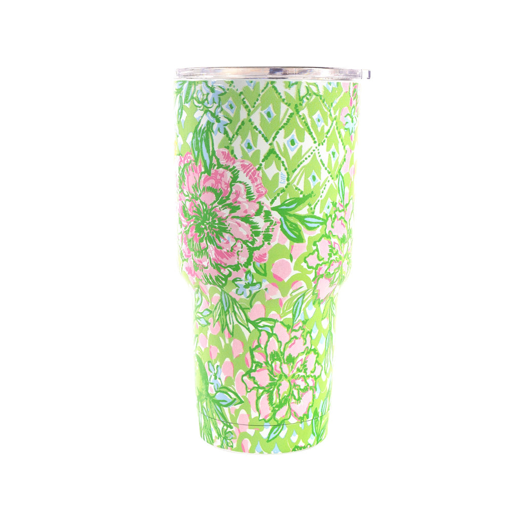 Insulated Tumbler, Lime Feeling Good