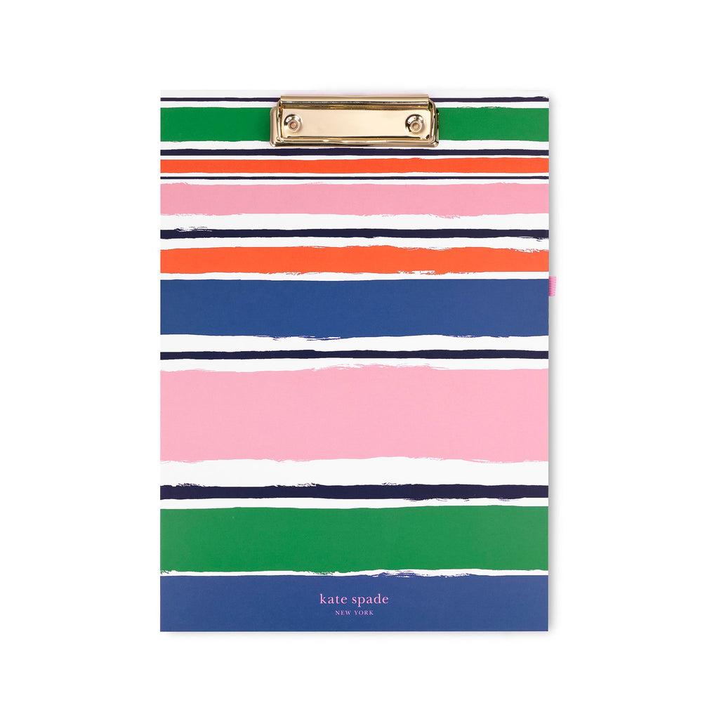 Clipboard Folio, Ocean Stripe