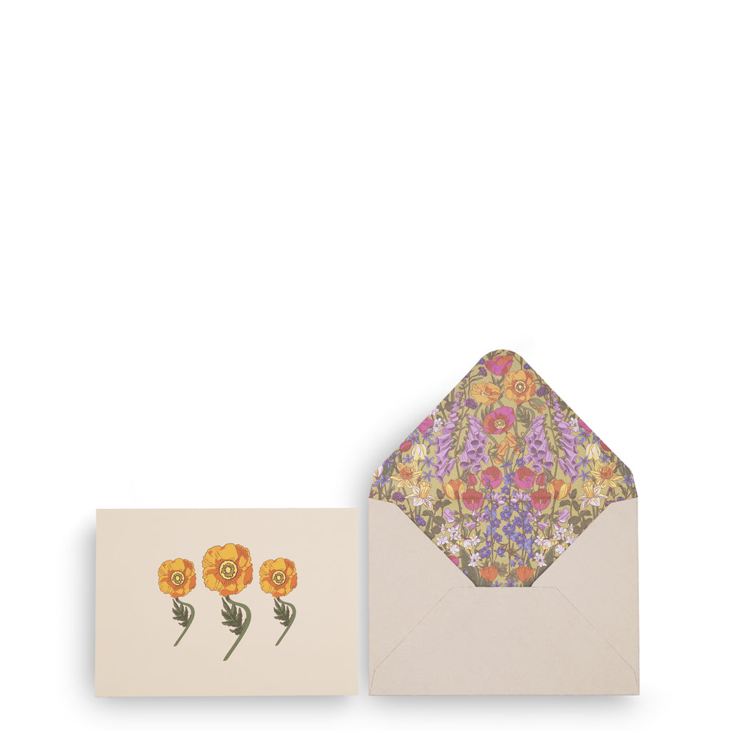 Blank Card Set, Meadow Bouquet