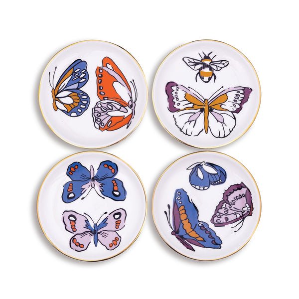 Ceramic Coaster Set, Wing Study - Lifeguard Press