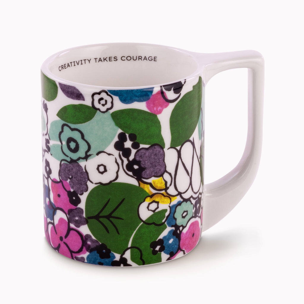 Ceramic Mug, Florale