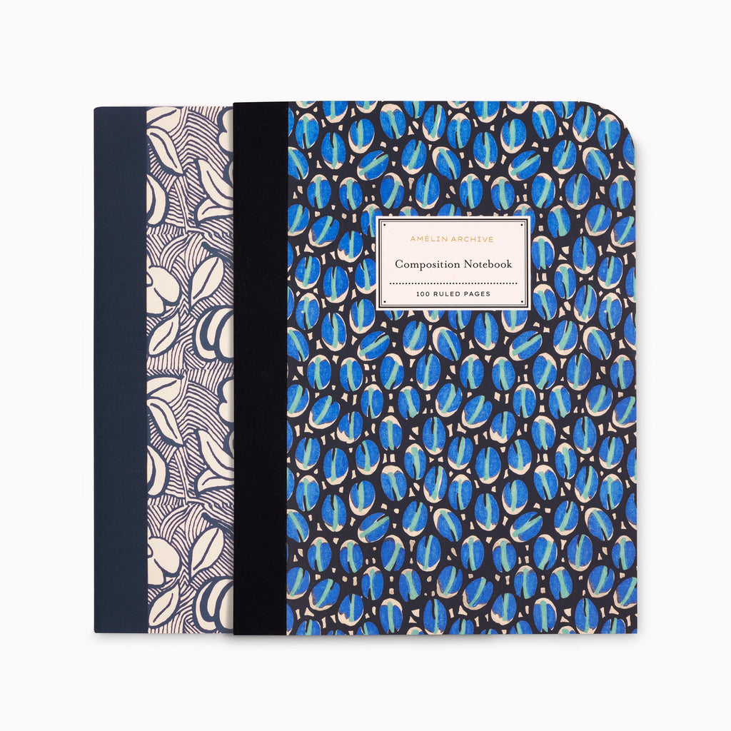 Composition Notebook Set, Moderne/Kelmscott