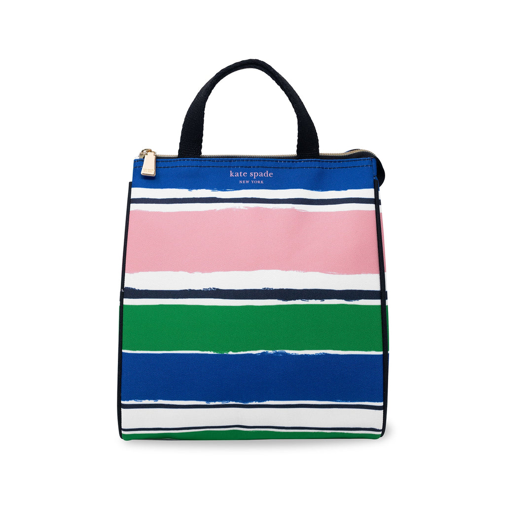 Lunch Bag, Ocean Stripe