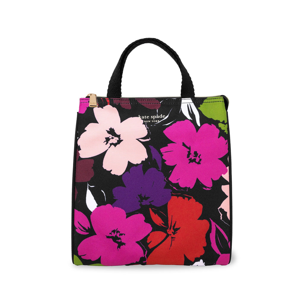 Lunch Bag, Painterly Blooms