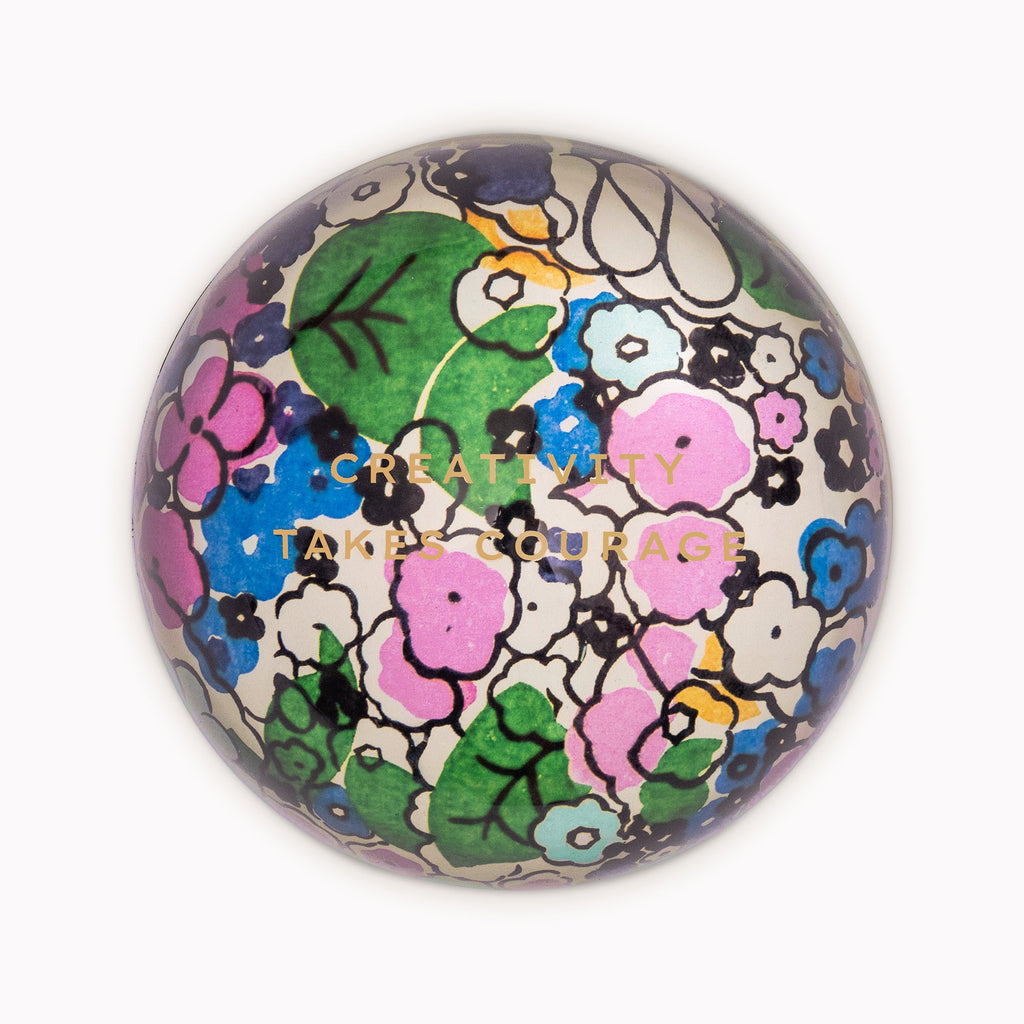 Paperweight, Florale