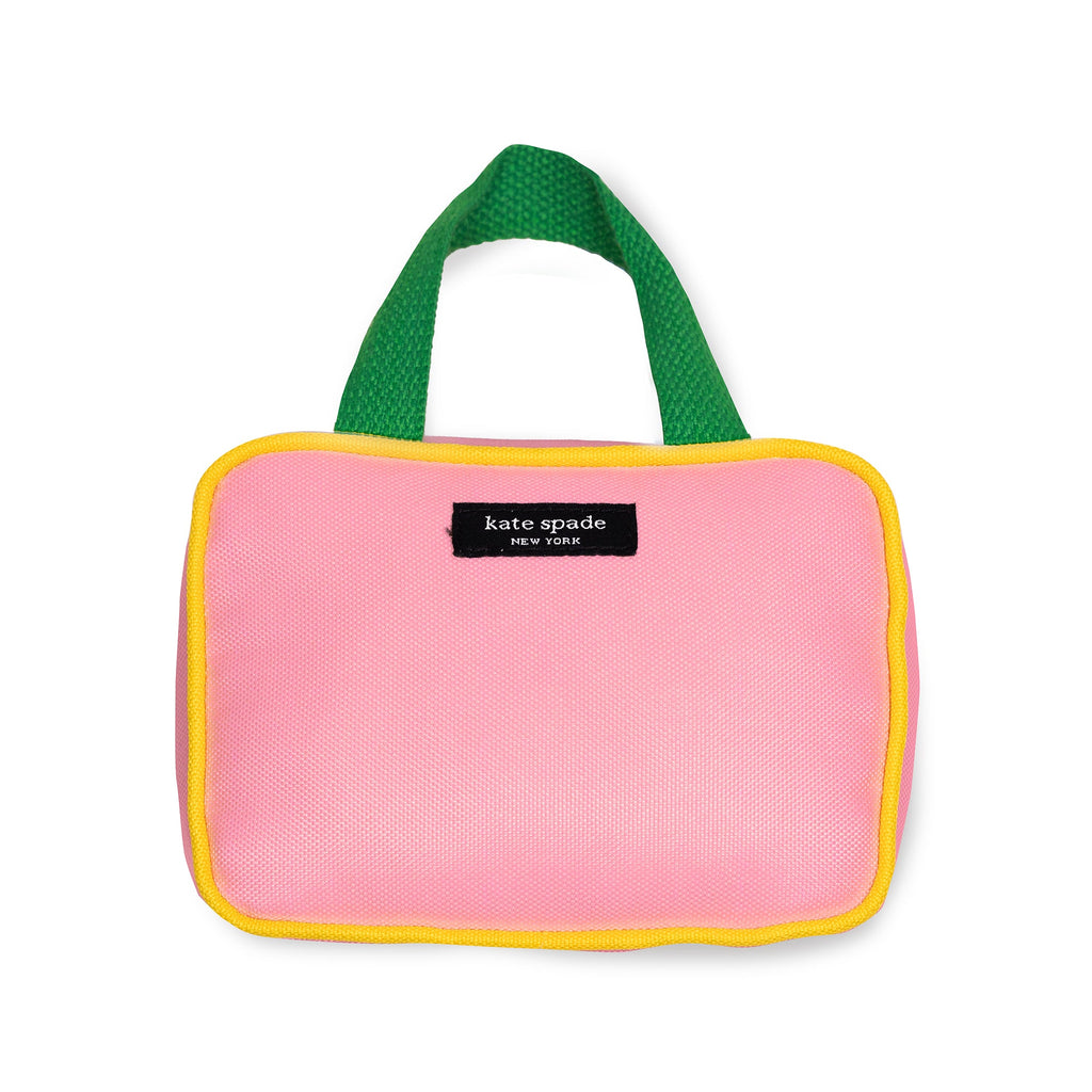 Dog Chew Toy, Colorblock Handbag