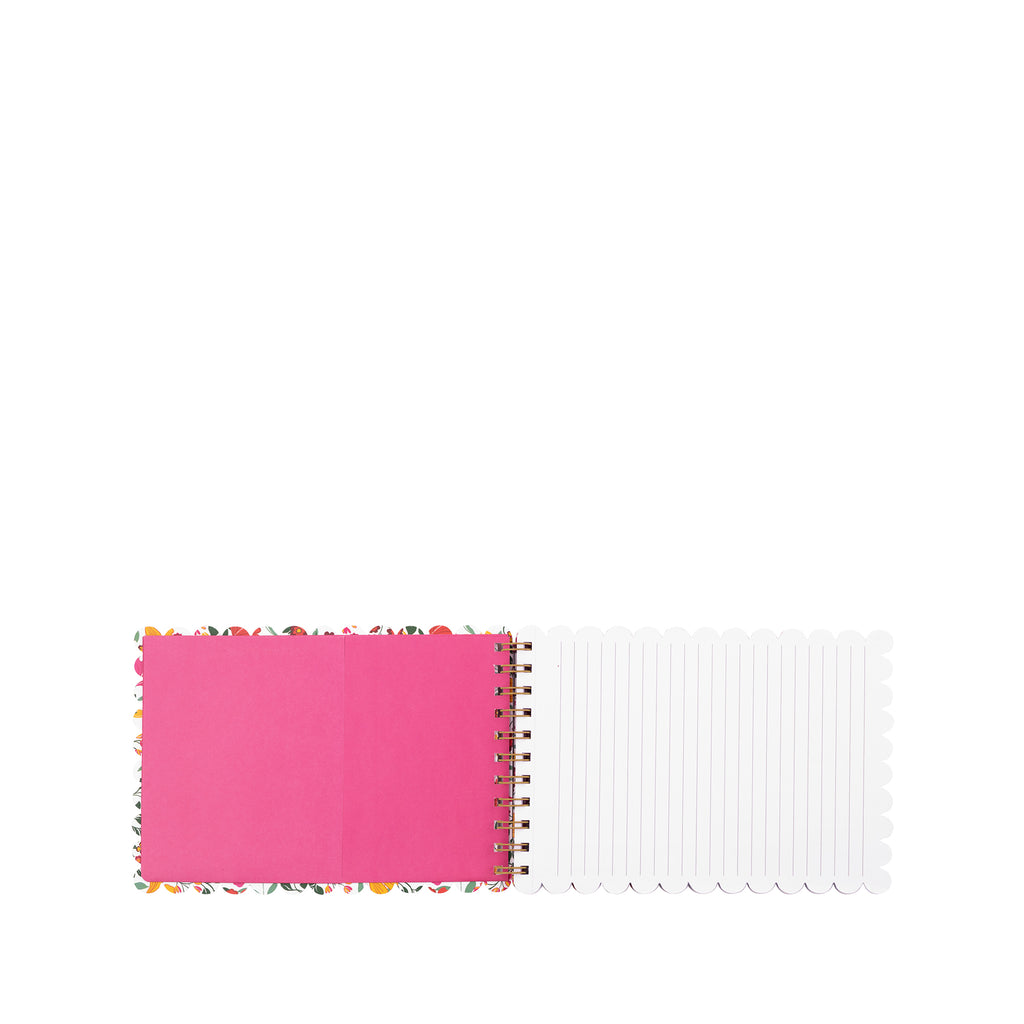 Mini Notebook, Coneflower Pink