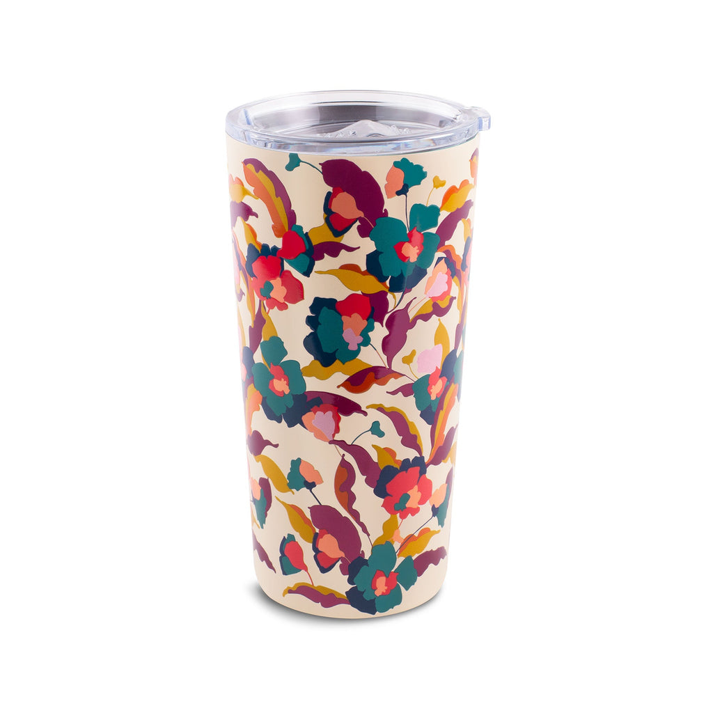 Stainless Steel Thermal Mug, Immersed Blooms Jewel