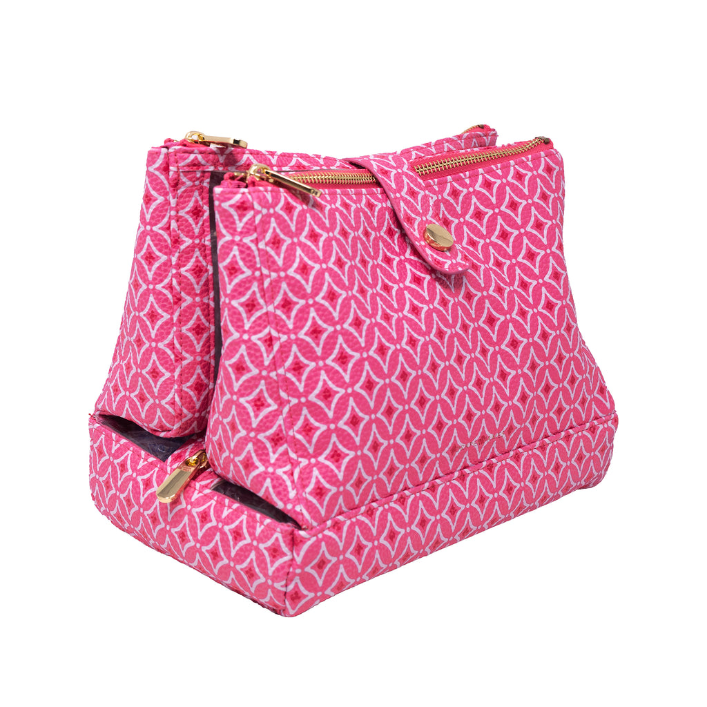 Travel Cosmetic Pouch, Pink