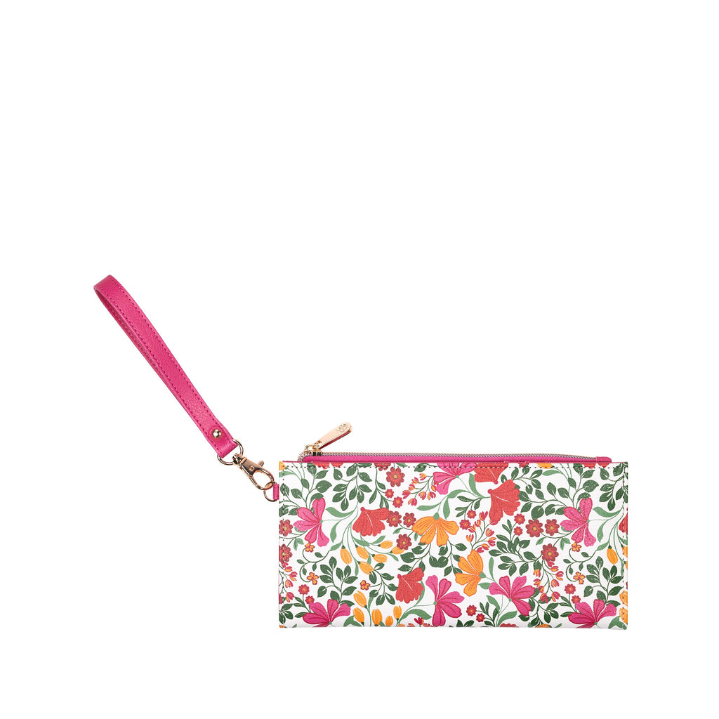 Travel Wallet, Coneflower Pink