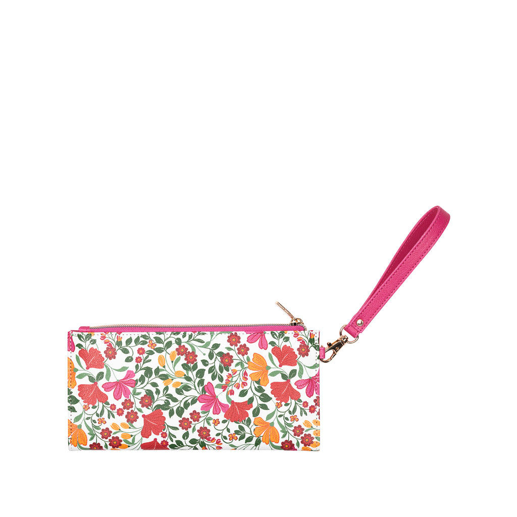 Travel Wallet, Coneflower Pink