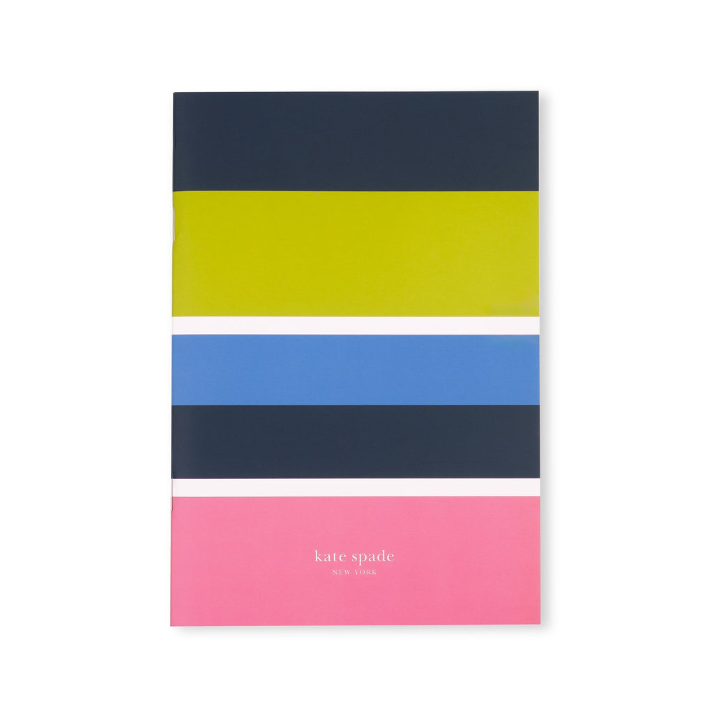 Triple Notebook Set, Sunny Day Stripe