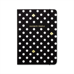 Take Note XL Notebook, Black Spade Flower - Lifeguard Press
