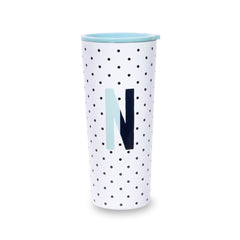 kate spade new york tumbler with straw, forest feline - Lifeguard Press