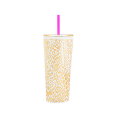 Lilly Pulitzer 10oz Stainless Steel Champagne Flute in Coming In Hot - Her  Hide Out