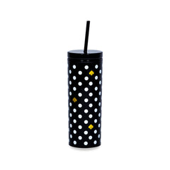 kate spade new york tumbler with straw, forest feline - Lifeguard Press