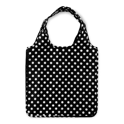  kate spade new york Resuable Shopping Tote, Black Dots